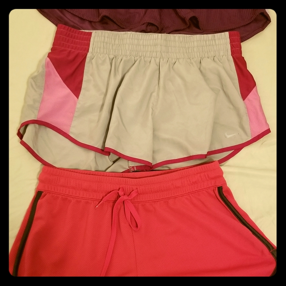 Lot of 3 shorts nike underarmour adidas
